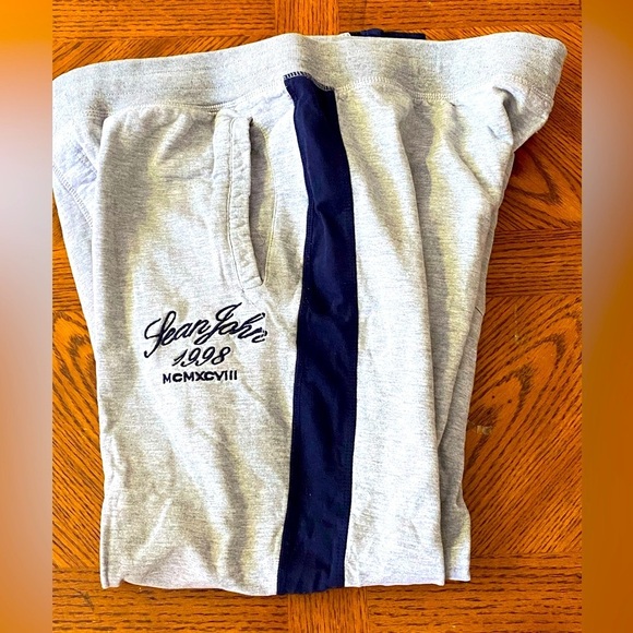 Sean John Gray and Navy Men’s Joggers - Picture 3 of 8